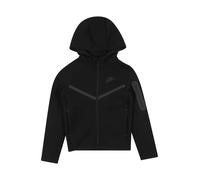 Nike Sportswear Sudadera con cremallera 'TCH FLC' antracita / negro 122-128 antracita / negro