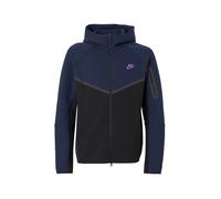 Nike Sportswear Sudadera con cremallera 'TCH FLC' navy / antracita / lila / negro S navy / antracita / lila / negro