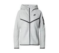 Nike Sportswear Sudadera con cremallera 'Tech Fleece 2' gris claro / negro, Talla S