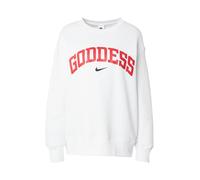 Nike Sportswear Sudadera 'PHNX FLC' rojo / plata / blanco, Talla S