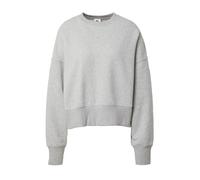 Nike DQ5761-063 W NSW PHNX FLC OOS Crew Sweatshirt Mujer DK Grey Heather/Sail Tamaño S