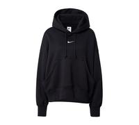 Nike Sportswear Sudadera 'Phoenix Fleece' negro / blanco L negro / blanco