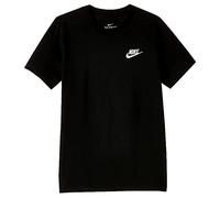 Nike Sportswear T-Shirt B/G Camiseta de Manga Corta, Niños, Negro (Black/White), M (137-146 CM)