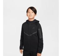 Nike Sportswear Tech Fleece Sudadera Con Capucha Con Cremallera Completa - Niño/A, Black/Black/Black, HV5867-010, L