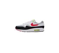 NIKE Sportswear - Zapatillas Air MAX 1 NDDC AMM en sintético, Blanco-Rojo-Gris-Naranja (8.5)
