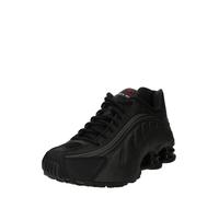 Nike Zapatillas Shox R4 Mujer Negro, Negro, Rojo Brillante 44.5 EU