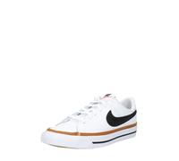Nike Court Legacy, Zapatillas de Gimnasia, White/Black-Desert Ochre-Gum Light Brown, 35.5 EU