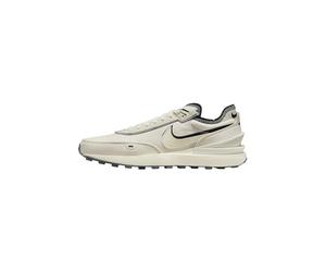 NIKE Sportswear - Zapatillas Waffle One en Cuero, Porcelana Blanca-Negro (8.5)