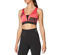 Nike SPRT DSTRT Indy Plunge Sports Bra, Mujer, Ember Glow/Black, XS