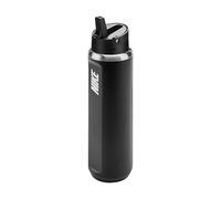 Botella de fitness nike ss recharge straw bottle 24 oz rfsh negro