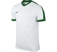 Nike SS Striker IV JSY Camiseta, Hombre, Bianco_Bianco_Verde, M
