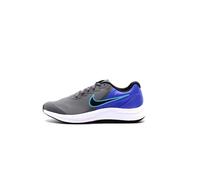 NIKE - Star Runner 3, Zapatilla de Deporte, Iron Grey Black Blue Lightning,