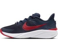 Nike Star Runner 4 Zapatillas de Running para Asfalto-Niño/a, Shoe, Thunder Blue/Gym Red-Black-White, 38.5 EU