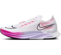 Nike Streakfly Straßenlaufschuh für Wettkämpfe, Zapatillas de Correr en Carretera Hombre, White Black Vivid Grape Purple Agate, 44 EU