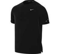 Nike Stride Camiseta De Running De Manga Corta Dri-Fit ADV - Hombre, Black/Reflective Silv, HV5203-010, XL