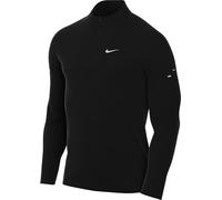 Nike Stride Camiseta De Running Dri-Fit con Cremallera De 1/4 - Hombre, Black/Reflective Silv, HV2180-010, XL