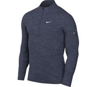 Nike Stride Camiseta De Running Dri-Fit con Cremallera De 1/4 - Hombre, Thunder Blue/Htr/Reflective Silv, HV2180-437, XL