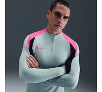 Nike Strike Camiseta de entrenamiento de fútbol con media cremallera Dri-FIT - Hombre - Gris S