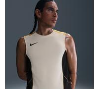Nike Strike+ Camiseta de fútbol sin mangas Dri-FIT - Hombre - Marrón S
