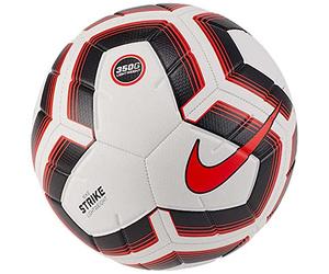 Nike Strike Team Round Ball, Hombre, White/Black/Bright Crimson, 5