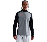 Nike - Sudadera Academy 25, Unisex, Cool Grey-Black-Bright Crimson, S