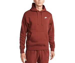 Nike Sudadera con Capucha de Hombre Club Fleece marrón Talla XS cód. BV2654-217