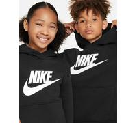 Nike Sudadera con Capucha Junior Ropa Deportiva Club Vellón,Unisex - 010 (Negro