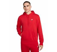 NIKE Sudadera con capucha para hombre NK Club French Terry rojo | M