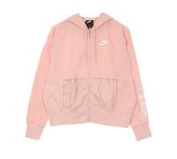 Nike - Sudadera con Capucha Rosa Glaseado/Blanco Deportiva Air Top Polar - Sport - Mujer - Rosa - L -