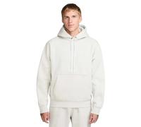 Nike - Sudadera con Capucha sin Cierre de Forro Polar Solo Swoosh - Sport - Hombre - Blanco - L -
