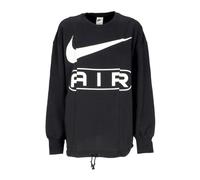 Nike - Sudadera Cuello Redondo Negro/Blanco Mujer - Sport - Mujer - Negro - M -
