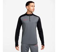 Nike - Sudadera Academy 25, Unisex, Cool Grey-Black-Bright Crimson, M