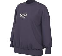 Nike Sudadera de Forro Polar Extragrande con Cuello Redondo para Mujer