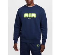 Nike Sudadera de hombre Sportwear Air Crew Nike. Azul S