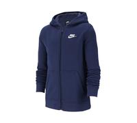 Sudadera para niño Nike NSW Hoodie FZ Club B - midnight navy/midnight navy/white S