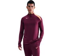 Nike - Sudadera Dri-Fit Strike, Hombre, Bordeaux-Orange Pulse, M