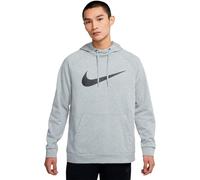 Nike - Sudadera Dri-Fit Training Swoosh Hoodie, Hombre, Dark Grey Heather-Black, L
