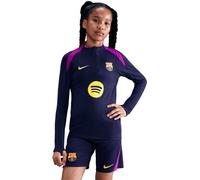 Nike - Sudadera Fc Barcelona Training 2025-2026 Niño, Unisex, Imperial Purple-Vivid Purple-Midwest Gold, S