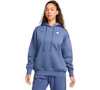 Nike - Sudadera Inter Milan Fanswear 2024-2025 Mujer, Mujer, Diffused Blue-Black-Lyon Blue, L