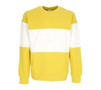 Nike - Sudadera ligera con cuello redondo y bloques de color - Sport - Hombre - Amarillo - XL -