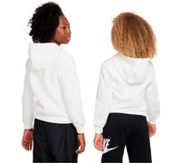 Nike - Sudadera Sportswear Club Fleece Niño, Unisex, White-Black, M