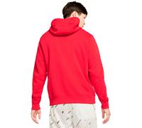 Nike - Sudadera Sportswear Club Hoodie, Hombre, University Red, XL