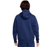 Nike - Sudadera Sportswear Swoosh Air Fleece, Hombre, Midnight Navy-Lt Khaki-Gym Red, XL