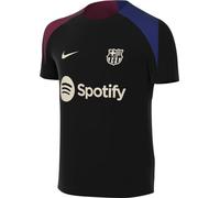 FC Barcelona Strike Camiseta de fútbol de tejido Knit y manga corta Nike Dri-FIT - Niño/a - Negro S