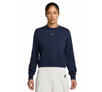 NIKE Suéter de mujer Sportswear Chill Terry azul oscuro | XS