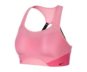 Nike Sujetador Deportivo Alpha Novelty para Mujer., Mujer, Sujetador Deportivo, CQ8960, Magic Flamingo/Cosmic Fuchsia/, S/A