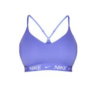 NIKE Sujetador deportivo 'INDY' azul / blanco XS azul / blanco