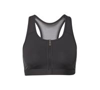 Nike W NK DF SWSH Zip Front Bra Sports, Women's, Black/White, XS