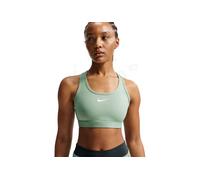 Nike sujetador deportivo Swoosh L Verde