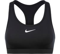 NIKE Sujetador deportivo 'SWOOSH' negro / blanco S EUR